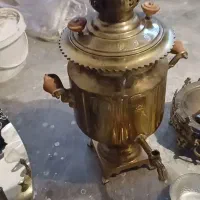 سماور ذغالی قدمت دار