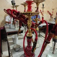 قلیون برنجی طرح حاج اوغلی