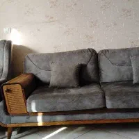 مبل ۸ نفره ومیز تی وی