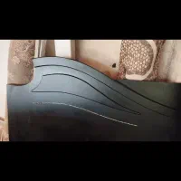 تخت خواب دونفره چوبی به همراه تشک نو|تخت و سرویس خواب|آستانه اشرفیه, |دیوار