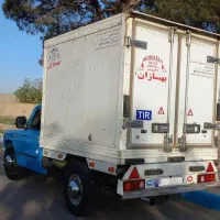 نیسان وانت یخچالدار دوگانه سوز مدل ۱۳۸۷ سلامت.