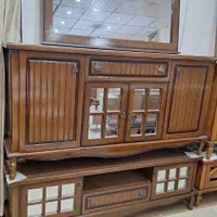 میزتلویزیون وکنسول مدل کلبه ی|بوفه، ویترین، کنسول|قم, امامزاده ابراهیم|دیوار