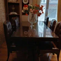 میز ناهارخوری ایتالیایی ۶ نفره