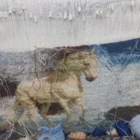 تابلو فرش دستباف  اسب|تابلو فرش|مرند, |دیوار