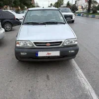 پراید نقره ای