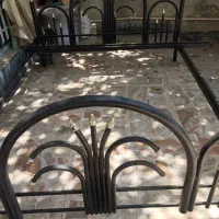 تخت دو نفره فلزی