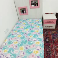 تخت خواب یک نفره به همراه پاتختی و تشک رویال|تخت و سرویس خواب|سبزوار, هویزه|دیوار