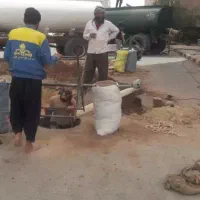 چاه کن حرفه‌ای باقیمت مناسب شبانه روزی باتمام اکان