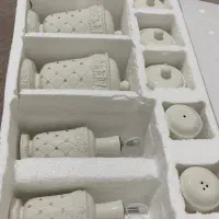 پاسماوری ۱۲ پارچه ی سرامیکی نگین دار