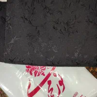 پارچه ژاکارد مشکی