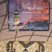 فرش کشمیر ترکیه و فرش گرد ستاره کویر یزد|فرش|کرج, عظیمیه|دیوار