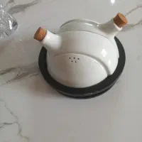 دوتا گلدون کریستال و جا آبلیمو و روغنی