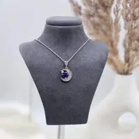 گردنبند و نیم ست نقره تخفیف ویژه عید کد0786