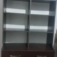 ویترین کتاب و۶کشو لباس وابزار