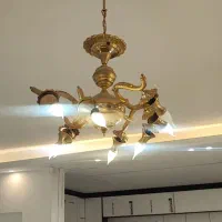 لوستر چهار شاخه