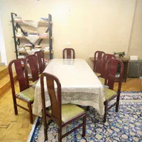 میز ناهار خوری هشت نفره زرشکی|میز و صندلی غذاخوری|تهران, دردشت|دیوار
