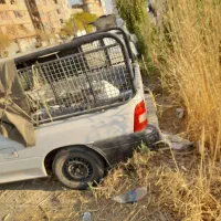 پراید وانت  تصادفی