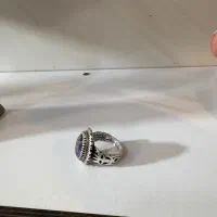 دوعدد انگشتر نقره