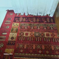 فرش ماشینی ۷۰۰ شانه . ۶ متری . رنگ لاکی