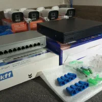 پک دوربین مداربسته ip 8 مگ تمام رنگی بهترین مدل