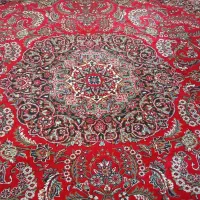 قالی قرمز کارکرده|فرش|تربت‌حیدریه, شهرک ولیعصر|دیوار