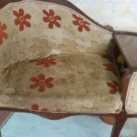 میز تلفن چوبی