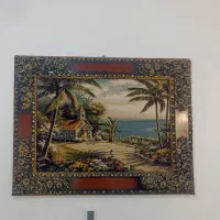 یک عدد تابلو فرش در حد نو