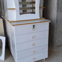 میز آرایش ۵ کشو و آینه کنسول وکیوم|جاکفشی، کمد، دراور|گنبد کاووس, |دیوار