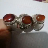 6 انگشتر صدوقی 4تاجواهری و1 فیروزه|جواهرات|مشهد, رسالت|دیوار