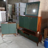 آینه کنسول میز تی‌وی جاکفشی|بوفه، ویترین، کنسول|بهارستان, |دیوار