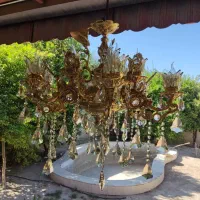 یک جفت لوستر کلاسیک