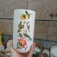 بشقاب و گلدان سرامیکی