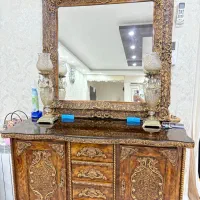 آینه کنسول|بوفه، ویترین، کنسول|قم, شاه سید علی|دیوار