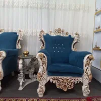 مبل ۷ نفره کاملا سالم|مبلمان خانگی و میز عسلی|مشگین شهر, |دیوار
