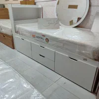 تخت یک نفره تخت یک نیم نفره پاتریس|تخت و سرویس خواب|مشهد, گلبرگ شمالی|دیوار