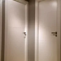 درب اتاقی چوبی ضد اب ملامینه پی وی سی داخلی