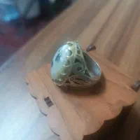 انگشتر نقره شجر شاهرخی قدیمی رکاب دست ساز|جواهرات|لاهیجان, کوی خزر|دیوار