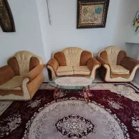 مبل راحتی ۷ نفره|مبلمان خانگی و میز عسلی|کنگاور, |دیوار