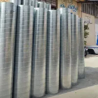 دریچه هوای گرد مخصوص کانال سازی اسپیرال لوله هواکش