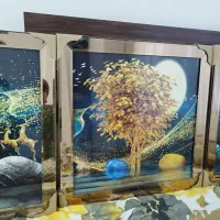 تابلو فرش و تابلو سه تیکه آینه ای|تابلو فرش|ایلام, |دیوار