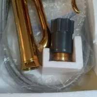 شیر روشویی اهرمی طلایی نو