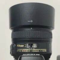 لنز ۵۰mm af-s nikkor f1.8g|دوربین عکاسی و فیلم‌برداری|تهران, یافت‌آباد|دیوار