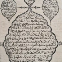 کتاب خطی وسائل الشیعه ناصرالدین شاه خط طاهرخوشنویس|کلکسیون اشیاء عتیقه|قم, سالاریه|دیوار