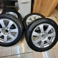 بنز S کلاس پنج حلقه رینگ و لاستیک