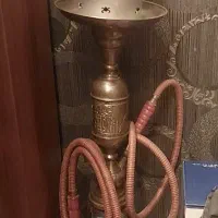 قلیان شیشه ۴ پوست تراش خورده / نقاشی شده