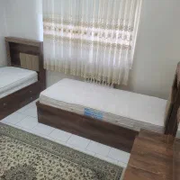 دوعدد تخت یک نفره با میزآرایش ،تشک|تخت و سرویس خواب|تهران, آشتیانی|دیوار