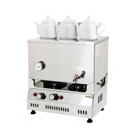 سماور گازی 30 لیتری تمام استیل ضدزنگ