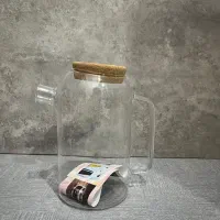 قوری پیرکس شعله مستقیم درب چوب پنبه