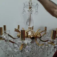 لوستر کریستالی|لوستر و چراغ آویز|تبریز, |دیوار