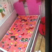 تخت دخترانه مناسب ۱تا۶سال(فامنین)
